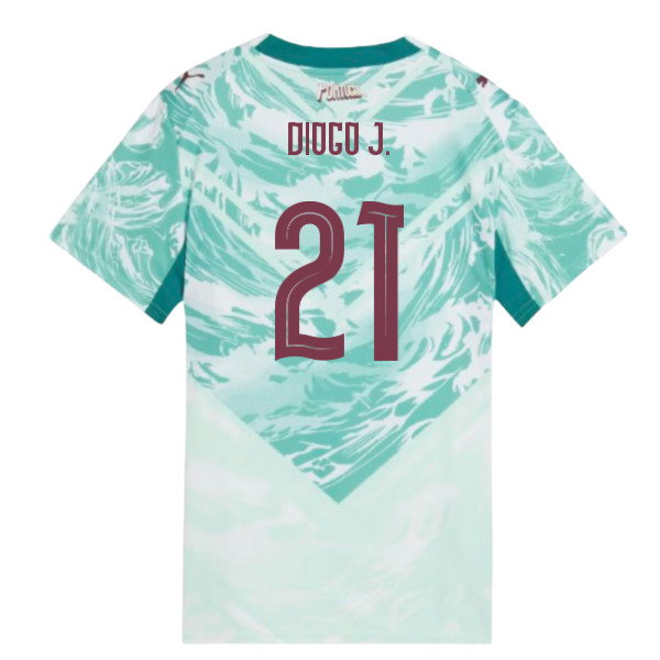 2026-2027 Portugal Away Shirt (Womens) (Diogo J. 21)-SoccerKits Hub | Buy Soccer Jerseys Online